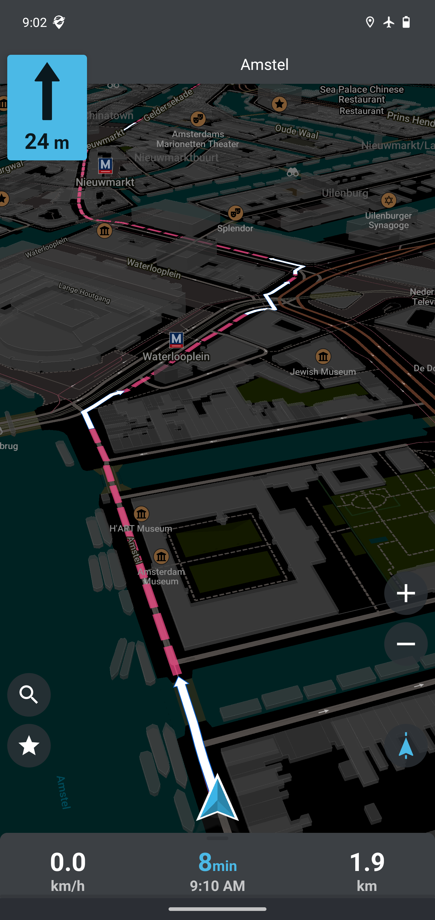 Organic Maps instellingen